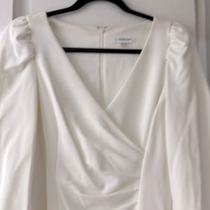 White Calvin Klein dress size 6